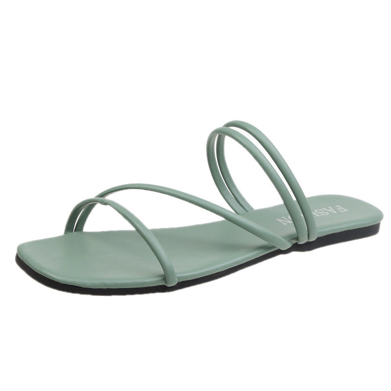 Orlena | Women’s Orthopedic Minimalist Strappy Flat Sandals