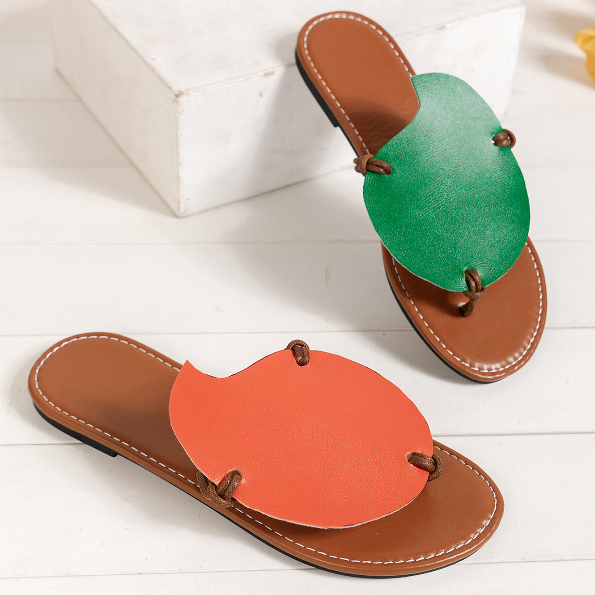 OrthoCare Color-Block Comfort Sandals