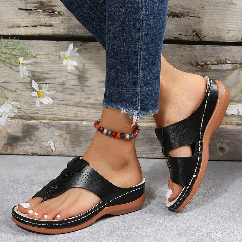 Xenia | Women’s Orthopedic Adjustable Toe Loop Comfort Sandals