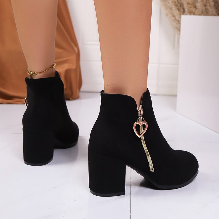 OrthoCare Boots - Plus Size Side Zipper Comfort