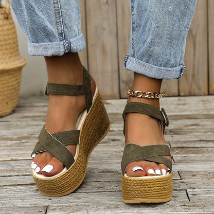OrthoCare Summer Wedge Sandals - Unique Style And Comfort