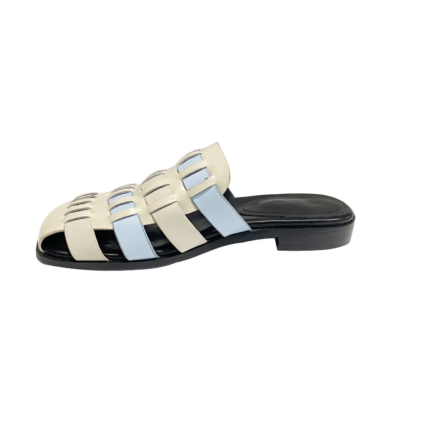 Zarina | Women’s Orthopedic Woven Cutout Slide Sandals
