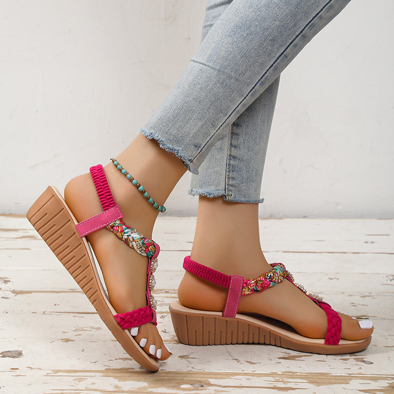 OrthoCare Bohemian Braided Sandals  - Unique And Elegant