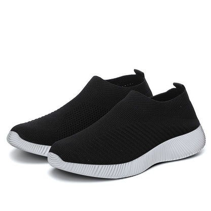 Orthopedic Balanc Women’s Slip-On Sneakers – Breathable Lightweight Walking Shoes