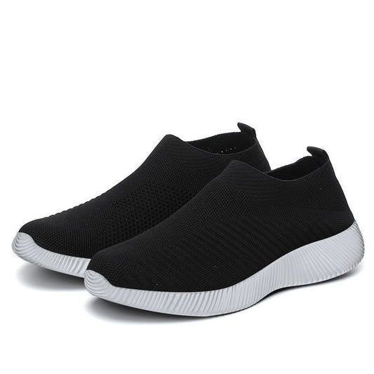 Orthopedic Balanc Women’s Slip-On Sneakers – Breathable Lightweight Walking Shoes