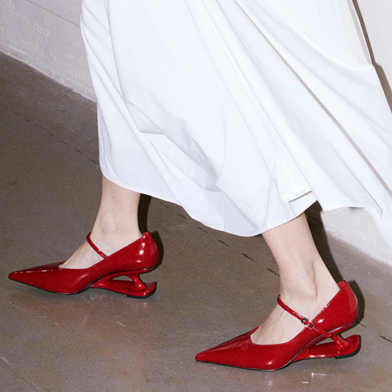 Heloise | Women’s Orthopedic Pointed Toe Slingback Kitten Heels