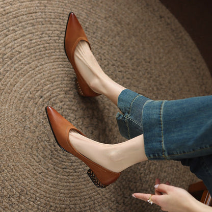 OrthoCare Pointed Toe Low-Cut Shoes - Comfort