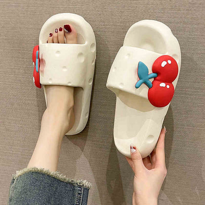 OrthoCare Women’s Cartoon Slide Sandals – Lightweight Comfortable Slip-On Slippers