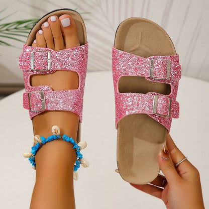 OrthoCare Double Buckle Sandals - Summer Shine And Comfort