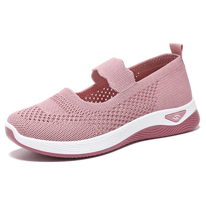 OrthoCare | Breathable Mary Jane Walking Sneakers