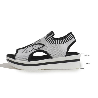 OrthoCare Double Buckle Platform Comfort Slide Sandals