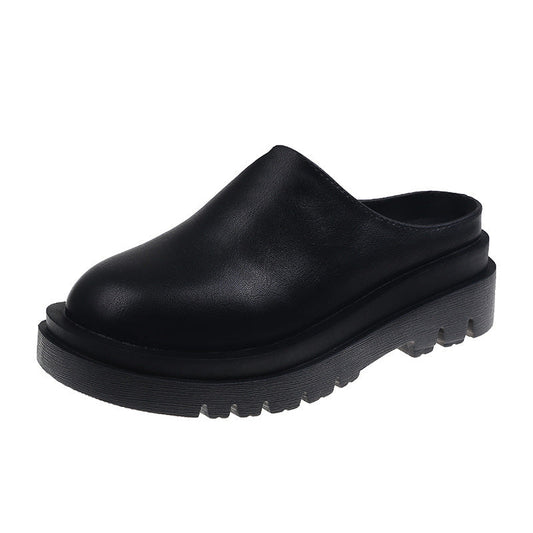 OrthoCare Chunky Sole Mules - Closed Toe Comfort