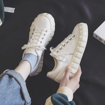 OrthoCare Classic Canvas Shoes For Girls With A Collegiate Style
