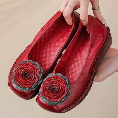Briar | Women’s Orthopedic Floral Comfort Flat Shoes
