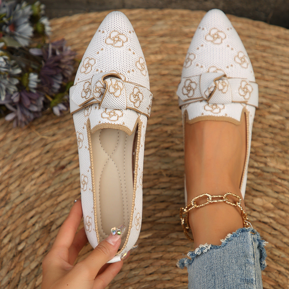 OrthoCare Comfortable Non-Slip Knotted Loafers