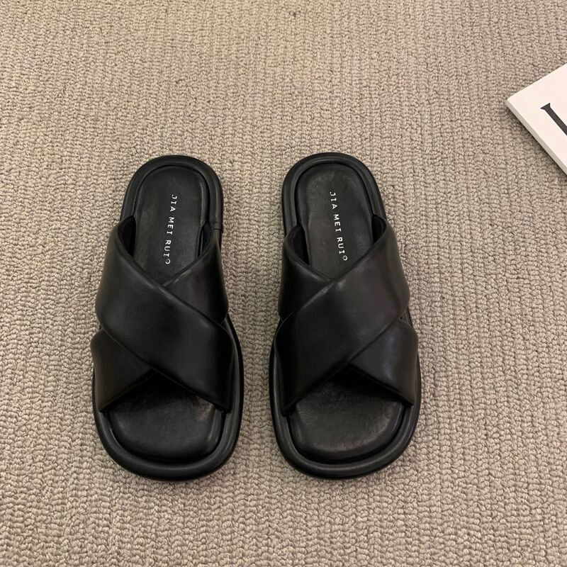 Soleia | Women’s Orthopedic Crisscross Comfort Slide Sandals