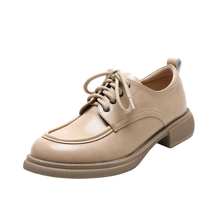 OrthoCare Leather Lace-Up Shoes, British Style