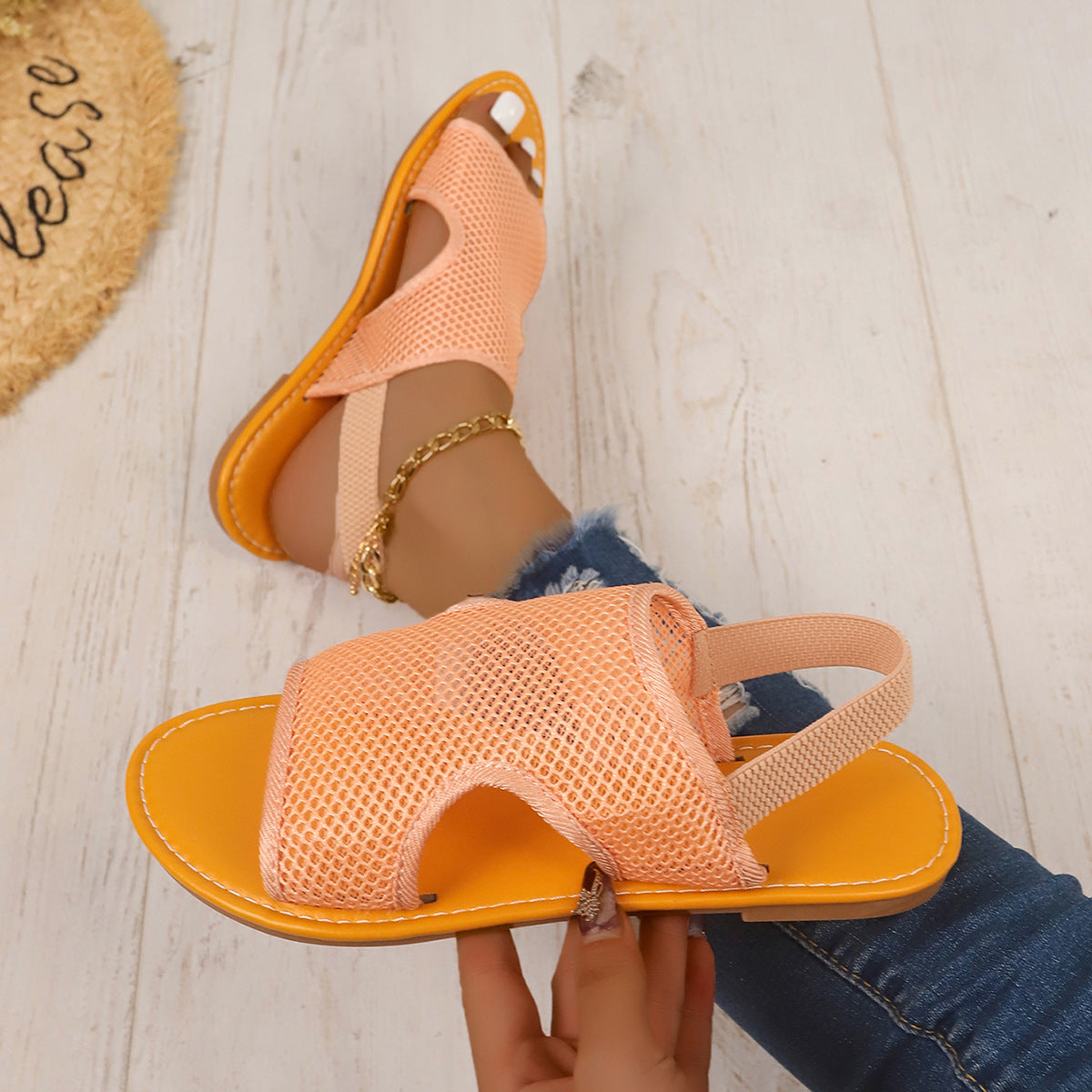 OrthoCare Unique Mesh Sandals For Summer - Comfort And Style