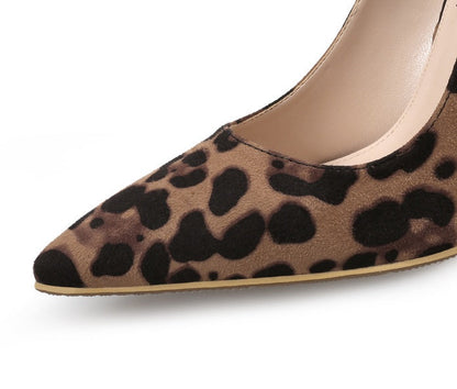 OrthoCare Unique Leopard Print Heels For A Bold Style