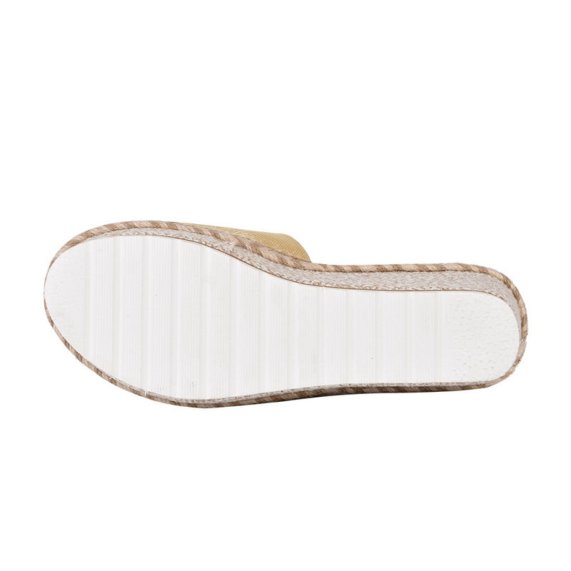 OrthoCare Platform Wedge Sandals - Unique Elegance