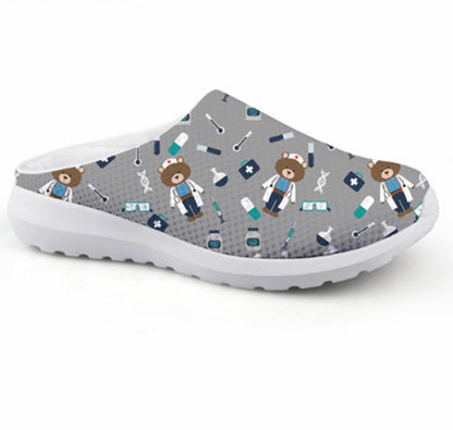 OrthoCare Cartoon Print Lightweight Comfort Clogs