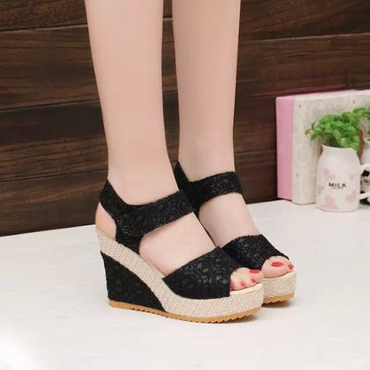 OrthoCare Flat-Bottomed High-Heeled Sandals - Unique Elegance