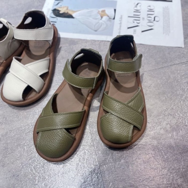 OrthoCare Breathable Roman Sandals With A Closed Heel
