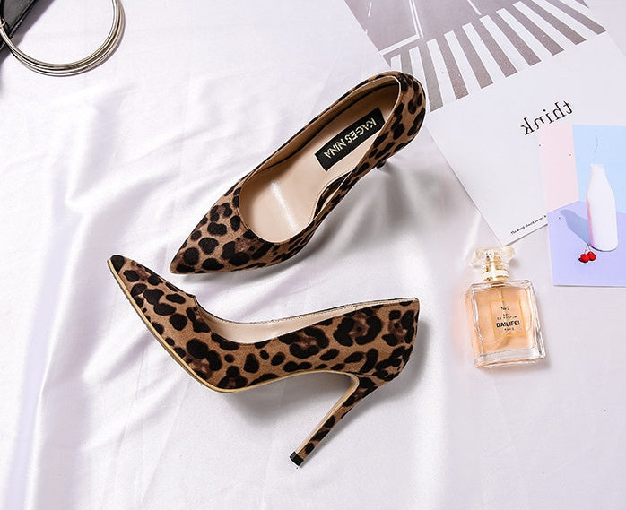OrthoCare Unique Leopard Print Heels For A Bold Style