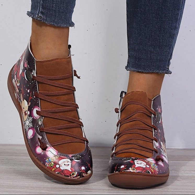 OrthoCare Christmas Boots - Short Leather Comfort
