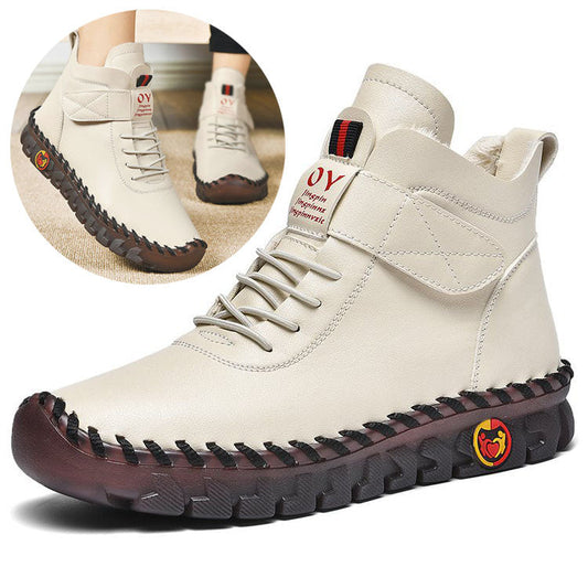 Margaret | Classic Combat-Style Orthopedic Lace-Up Boots