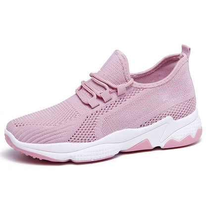 OrthoCare Women’s Breathable Knit Sneakers – Lightweight Cushioned Comfort Walking Shoes