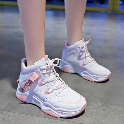 OrthoCare White High-Top Sneakers - Unique And Trendy Style