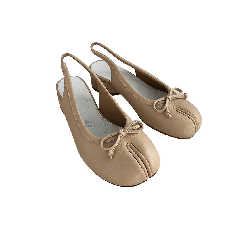 Wilhelmina | Women’s Orthopedic Bow Accent Slingback Flats