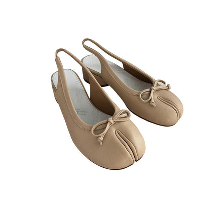 Wilhelmina | Women’s Orthopedic Bow Accent Slingback Flats