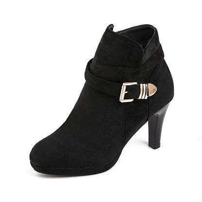 OrthoCare Plus Size Stiletto Boots - Supportive Fit