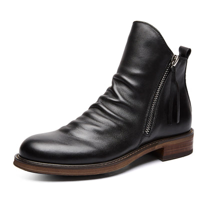 Daniel | Orthopedic Double side zipper non-slip men's boots