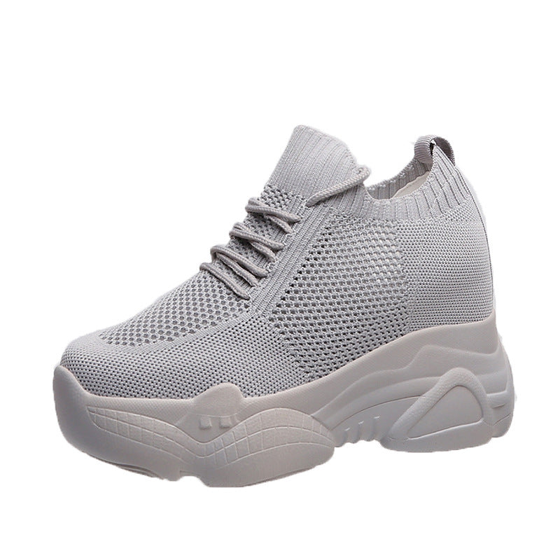OrthoCare Heighten White Shoes - Unique Elegance