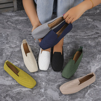 Anoura | Women’s Orthopedic Knit Slip-On Loafers