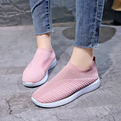Orthopedic Balanc Women’s Slip-On Sneakers – Breathable Lightweight Walking Shoes
