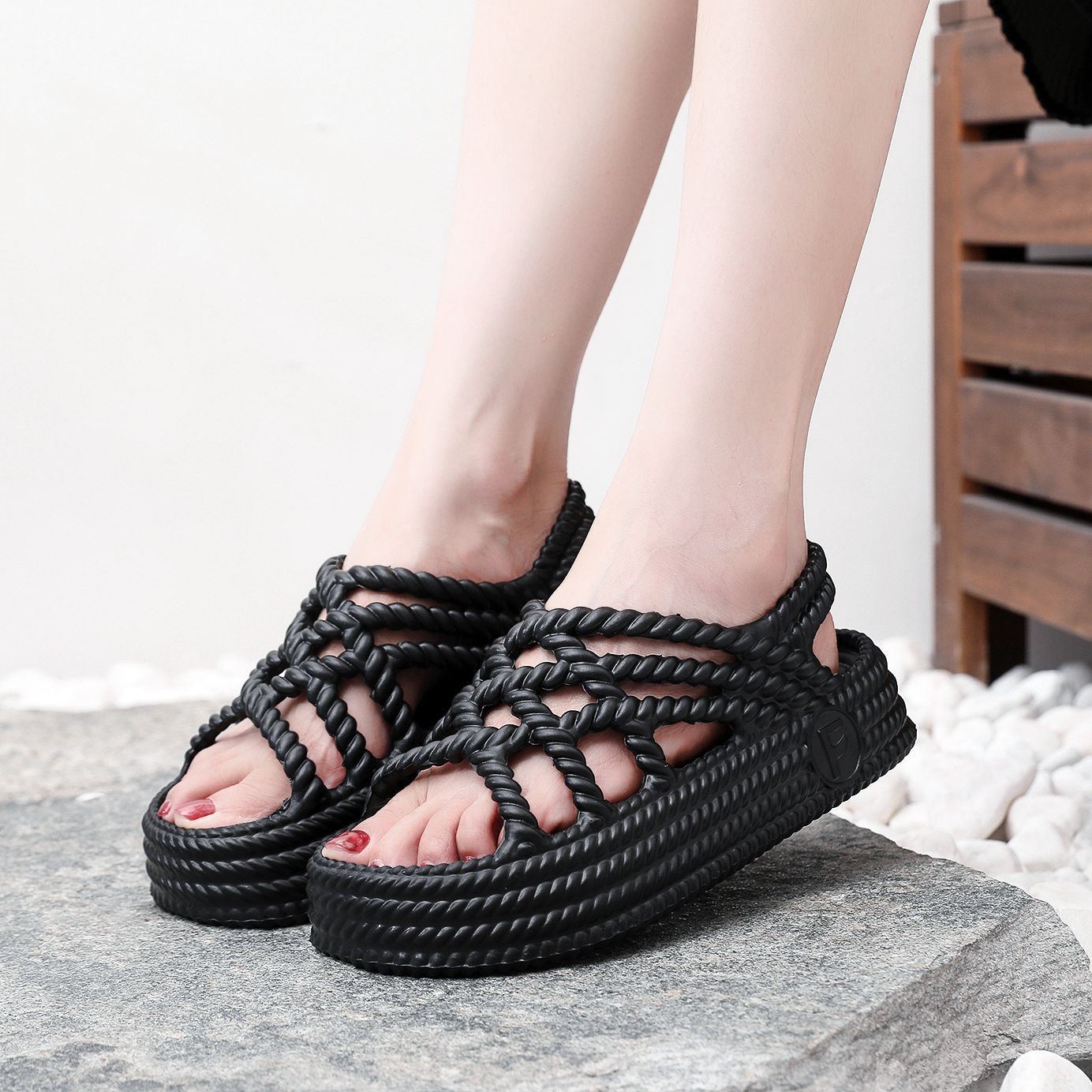 Norelle | Women’s Orthopedic Woven Fisherman Platform Sandals