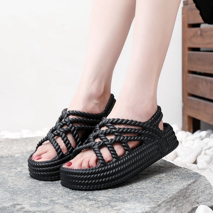 Norelle | Women’s Orthopedic Woven Fisherman Platform Sandals
