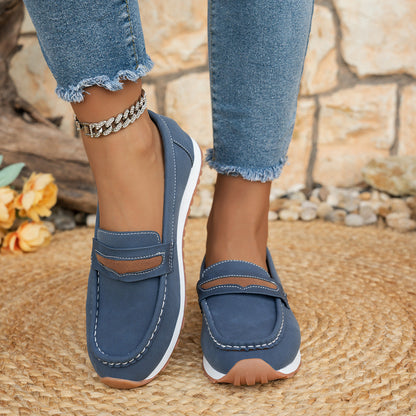 OrthoCare Women's Platform Loafers - Ergonomic Support