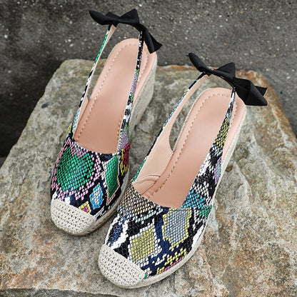 Camillea | Women’s Orthopedic Espadrille Wedge Slingback Sandals
