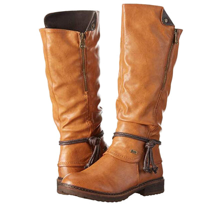 OrthoCare High Boots - Plus Size Low Heel Comfort