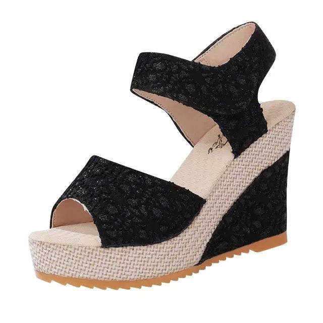 OrthoCare Flat-Bottomed High-Heeled Sandals - Unique Elegance