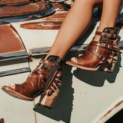 OrthoCare Wedge Sandals - Roman Style Comfort