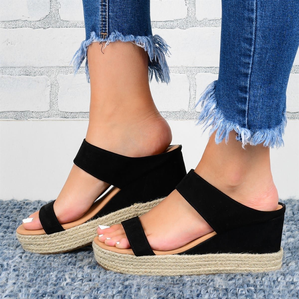 OrthoCare Hemp Wedge Sandals - Unique And Comfortable