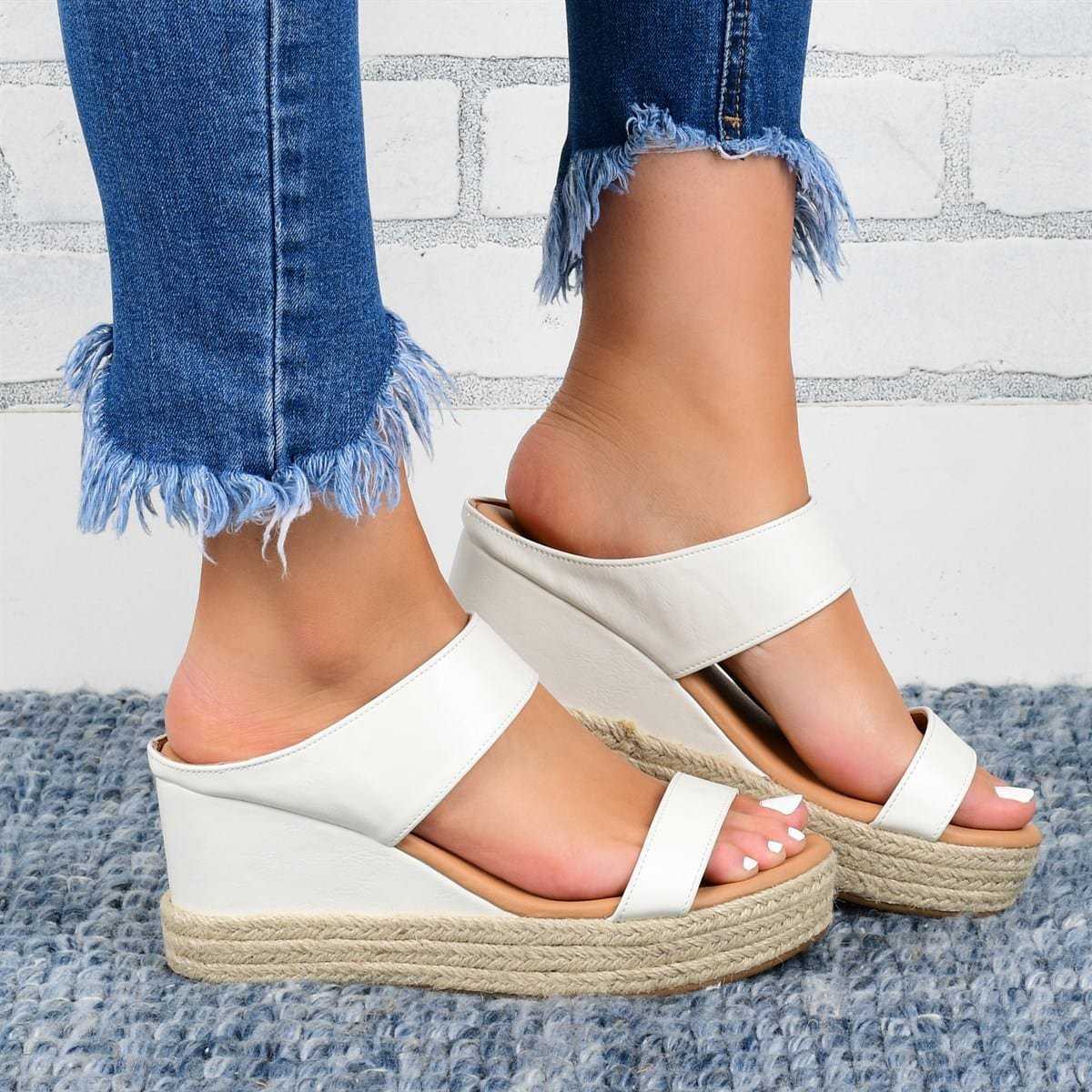 OrthoCare Hemp Wedge Sandals - Unique And Comfortable