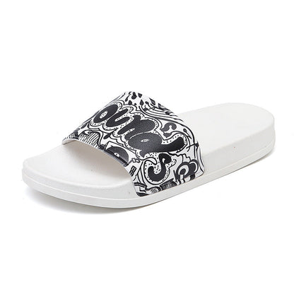 OrthoCare Rhinestone Monogram Comfort Slide Sandals