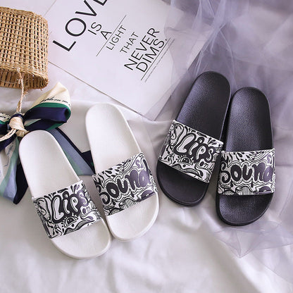 OrthoCare Rhinestone Monogram Comfort Slide Sandals